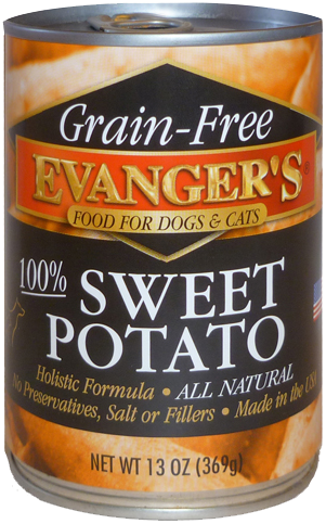 100% Grain Free Sweet Potato for Dogs & Cats