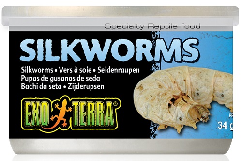 Exo-Terra Canned Silkworms 1.2 oz