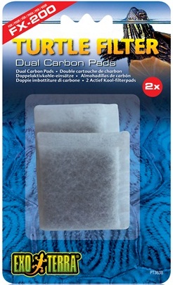 Carbon Bag for Turtle Filter FX 200 2-pack
