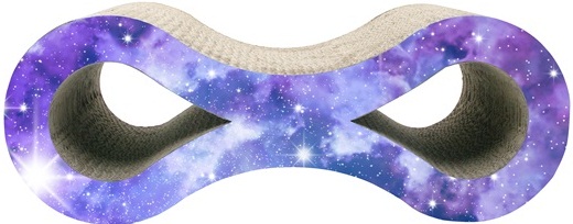 Infinity Scratcher with Catnip - Click Image to Close