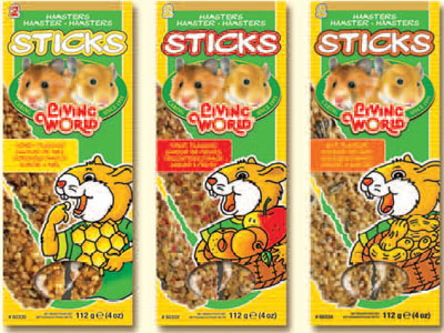 Hamster Sticks by Living World - Click Image to Close