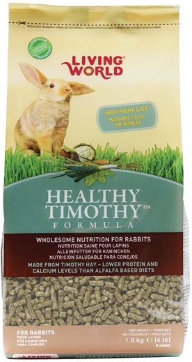 Living World Healthy Timothy Formula For Rabbits