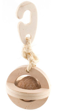 Foraging Fun Toy Wood-N-Nut Ball by Ware