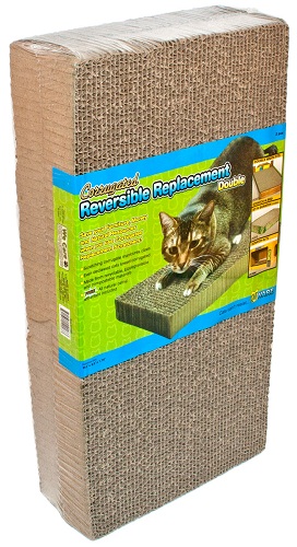 CatWare Double Wide Cardboard Scratcher Refill 2 pack - Click Image to Close