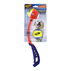 Nerf Deluxe AirStrikeThrower,Mini with 2 balls - Click Image to Close