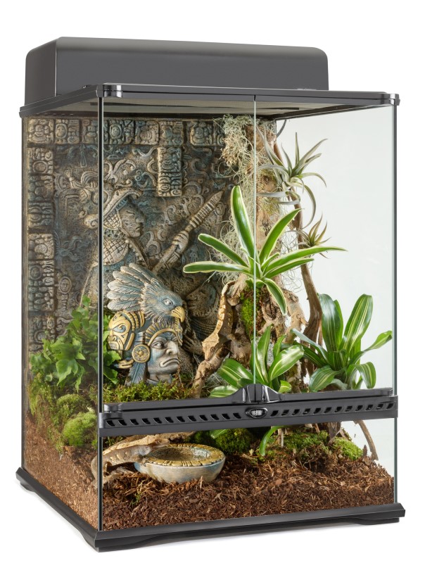 Exo Terra Aztec Terrarium - Small/Tall - 18 x 18 x 24" - Click Image to Close