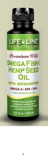 LifeLine Wild Omega Fish & Hemp Seed Oil 8.5z
