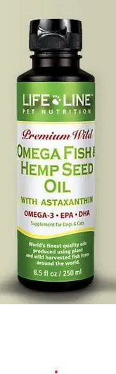 LifeLine Wild Omega Fish & Hemp Seed Oil 8.5z - Click Image to Close