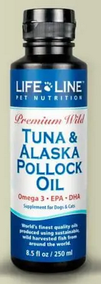 LifeLine Wild Tuna & Alaska Pollock Oil 8.5z - Click Image to Close