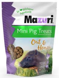 Mazuri Mini Pig Treats Oat & Honey 6lb
