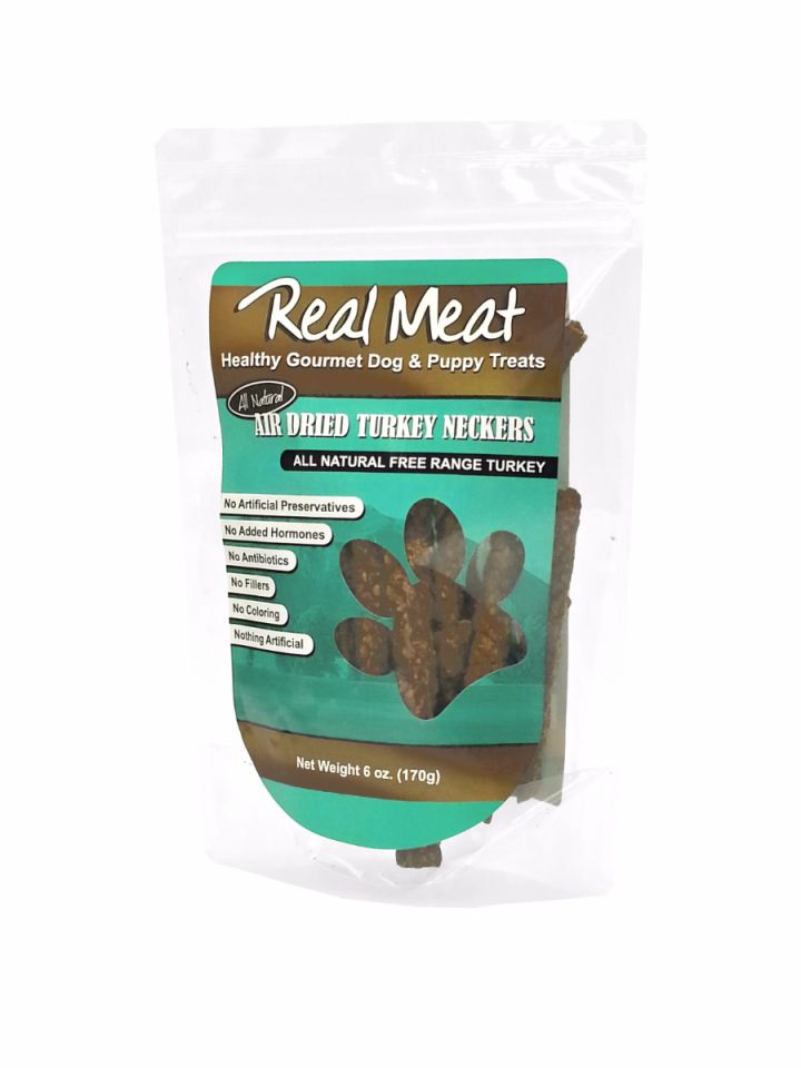 The Real Meat Co. 100% Pure Crunchers Neckers 6oz