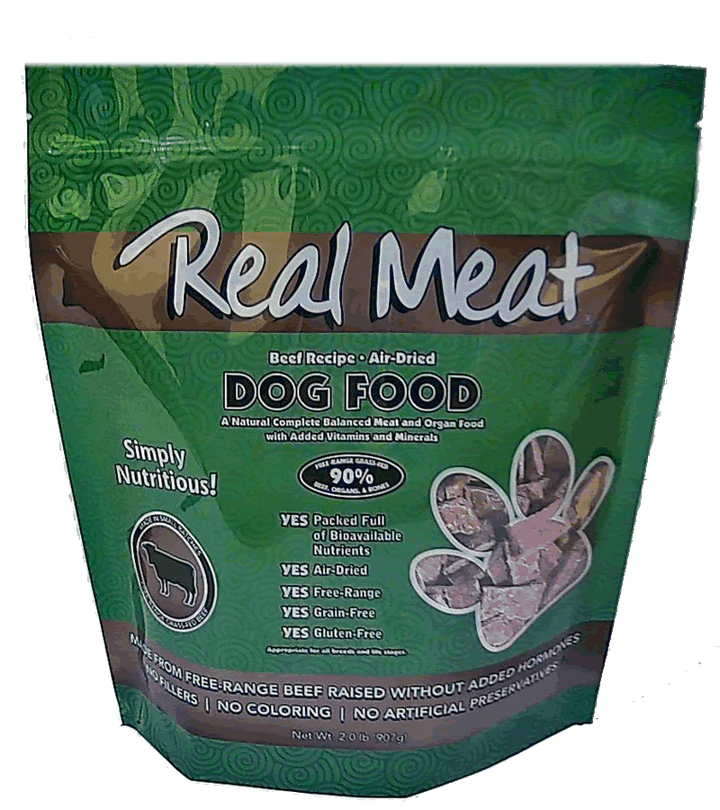 REAL MEAT Beef Dog Food