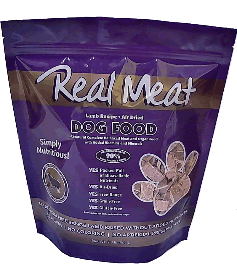 Real Meat Lamb Dog Food