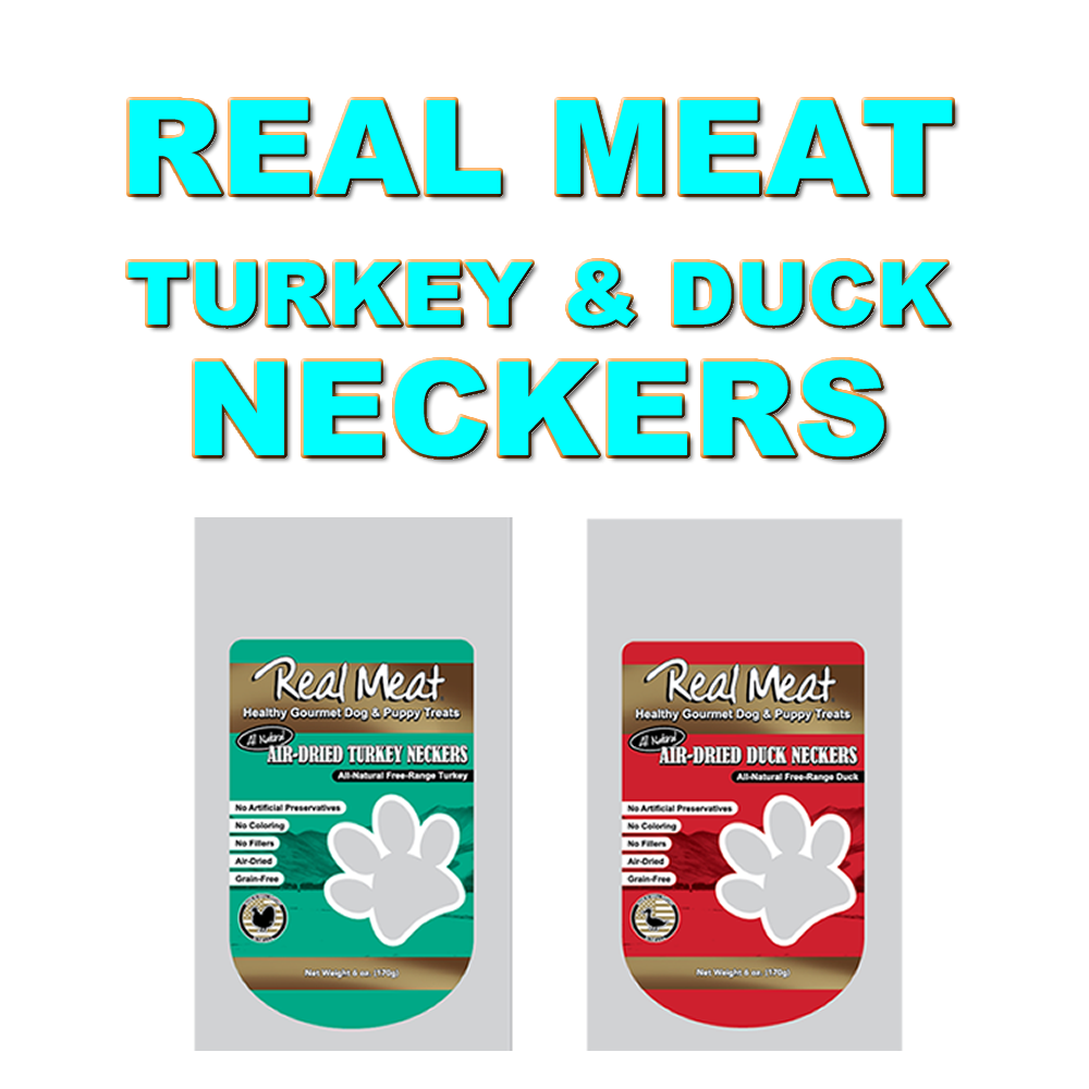 Real Meat Co. 100% Pure Crunchers Neckers 6oz