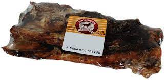 Smokehouse USA Mega Meaty Beef Rib Bone 8" - Click Image to Close