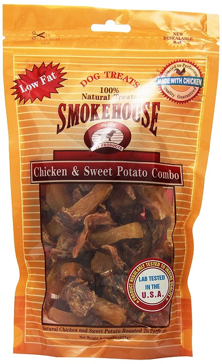 Smokehouse Chicken and Sweet Potato Dog Treats - Click Image to Close