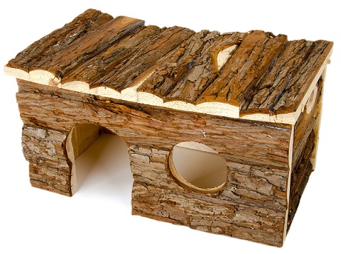 Critter Timbers Bark Bungalow Large - Click Image to Close