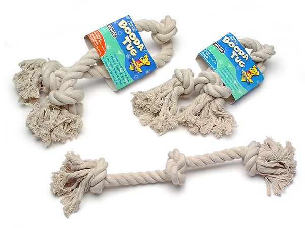 White 3-Knot Tug - Click Image to Close