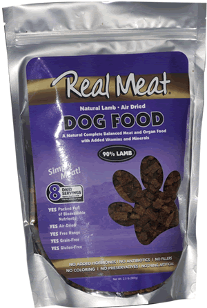 Real Meat Lamb Dog Food