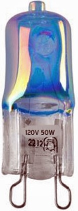 Halogen Lamp Reptile Bulb (50 watt, blue) - Click Image to Close