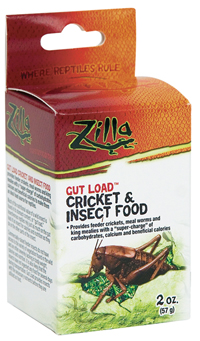 Zilla Gut Load Cricket Food - Click Image to Close