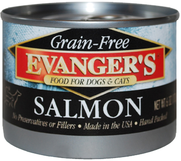 Evangers Grain Free Wild Salmon Cat Canned 6oz/24 case