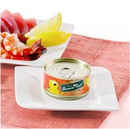 Premium Tuna with Tiger Prawn Canned - Click Image to Close