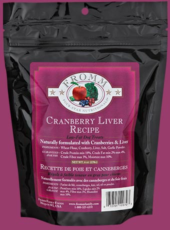 Four Star Low-Fat Cranberry Liver Treats - Click Image to Close