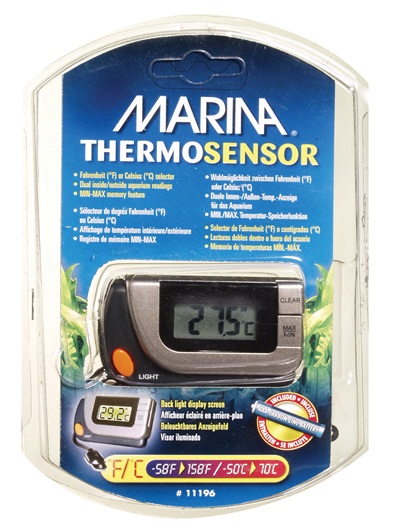 Marina Thermo Sensor Inside/Outside Thermometer with Memory