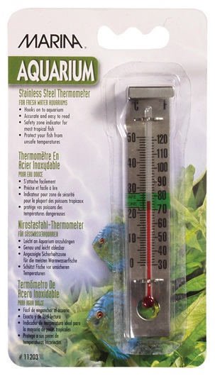 Marina Stainless Steel Thermometer - Click Image to Close