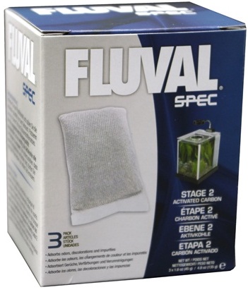 Fluval SPEC Replacement Carbon, 3 Pack - Click Image to Close