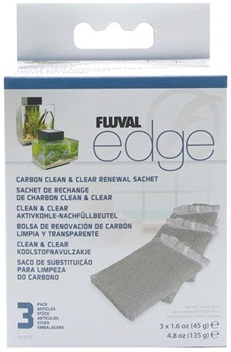 Fluval EDGE Carbon Clean & Clear Renewal Sachet - Click Image to Close