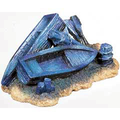 Marina Shipwreck Ornament - Twin Beached Boats - Click Image to Close