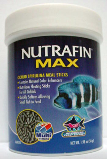 Nutrafin Max Cichlid Spirulina Meal Sticks - Click Image to Close