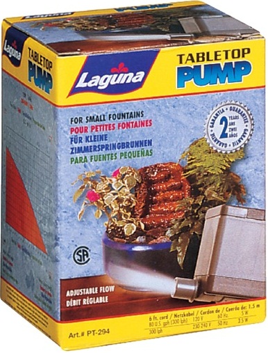 Laguna Tabletop Pump - Click Image to Close