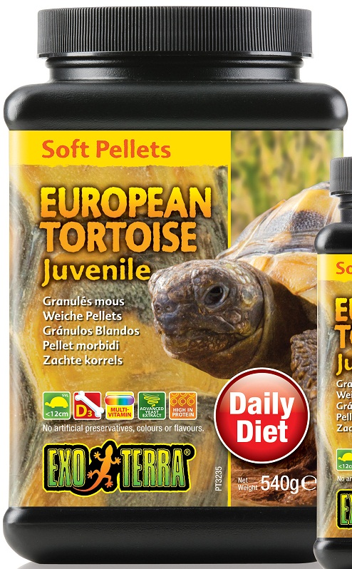 Exo Terra European Tortoise Juvenile Food - Click Image to Close