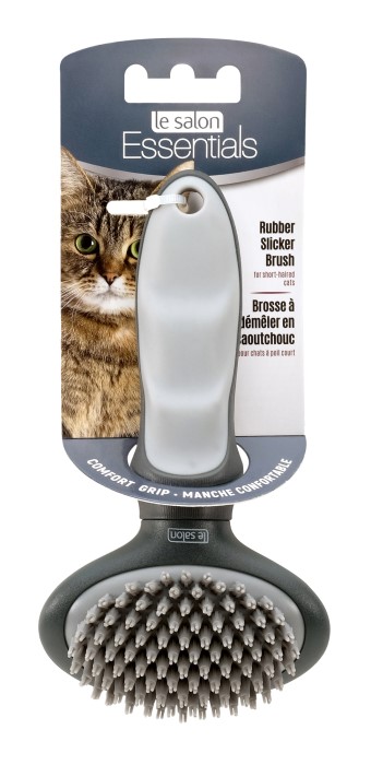 Le Salon Essentials Cat Triple - Finger Massage Brush - Click Image to Close