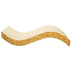 Catit Pattern Scratcher w/ Catnip, Animal - Click Image to Close