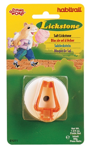 Living World Hamster Salt and Mineral Lickstone - Click Image to Close