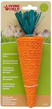 Nibblers Carrot Corn Husk Chew - Click Image to Close