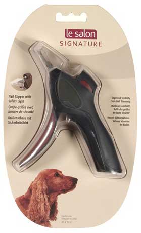 Le Salon Dog Nail Clipper with Safety Light - Click Image to Close