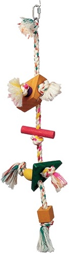 Living World Junglewood Rope with Retangle - Click Image to Close