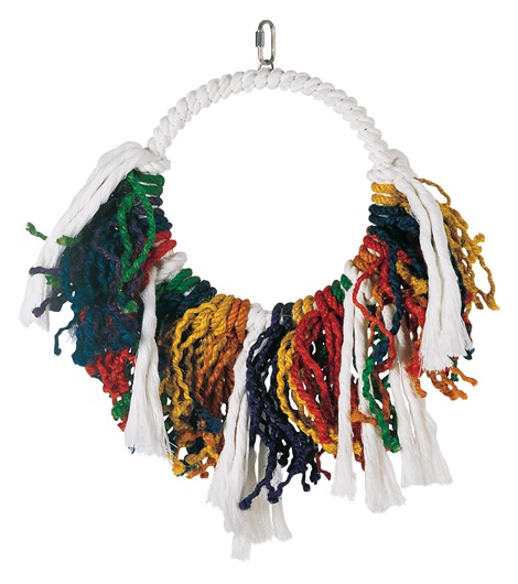 L/W Junglewood Jumbo Rope Dream Catcher - Click Image to Close