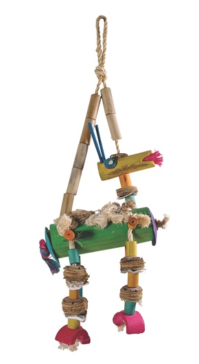 L/W Bird Toy Bamboo Dragon - Click Image to Close