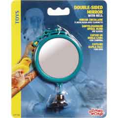 L/W Double-side Round Mirror with Bell (Large) - Click Image to Close