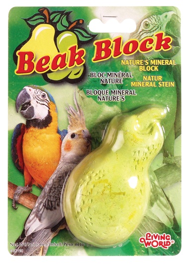 Mineral Beak Block - Pear - Click Image to Close