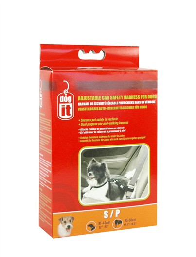 Dogit Adjustable Nylon Dog Car Safety Harness *DISCONTINUED* - Click Image to Close