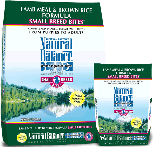 Lamb & Brown Rice Small Breed Bites Dry Dog Food - Click Image to Close