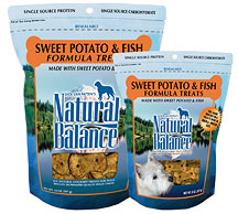 Sweet Potato & Fish Formula Treats - Click Image to Close