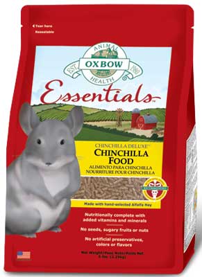 Oxbow Essentials Chinchilla Food - Click Image to Close